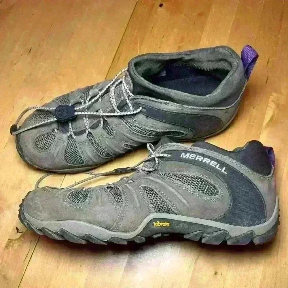 Merrell Hiking Trail Boots Shoes Women’s Sz 9.5 - Picture 2 of 9